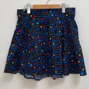 Retrolicious Pac-Man Inspired Skirt, Medium